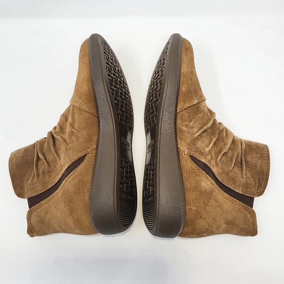 Munro Womens Scout Brown Suede Ankle Booties Boots Size 9 M Comfort Arch Support - Picture 8 of 8